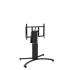 Product image Motorized mobile height and tilt adjustable monitor stand, 50 cm of vertical travel SCETTACRBK