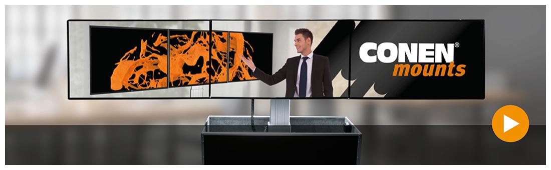 Digital signage flightcase