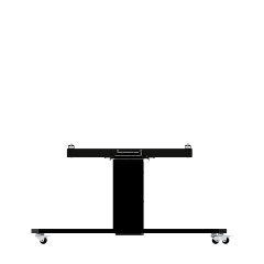 Produktbild Elektrisch höhenverstellbarer und neigbarer TV Rollwagen mit 70 cm Hub SCETTACR35BK