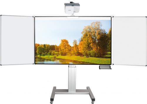 Produkt Bild Fahrbare Whiteboard deluxe 130 Tafel, elektrisch höhenverstellbar ENET1913WWFO