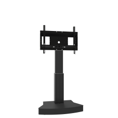 Productimage Elektrisch höhenverstellbarer Rollständer für Monitore und TV, 50 cm Hub