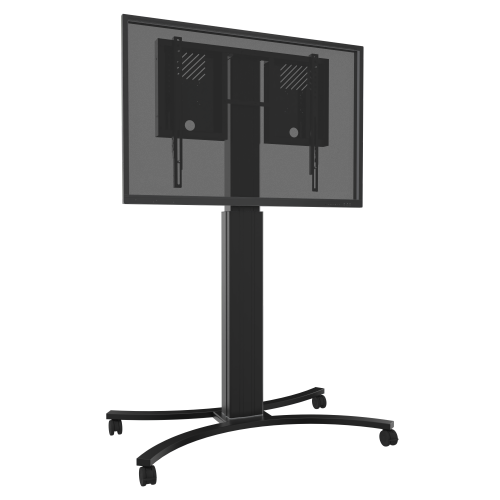 Produkt Bild Elektrisch höhenverstellbarer Rollständer und mobile Halterung, Lite Serie mit 70 cm Hub RLI10070CBK