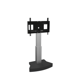 Productimage Elektrisch höhenverstellbarer Rollständer für Monitore und TV, 50 cm Hub