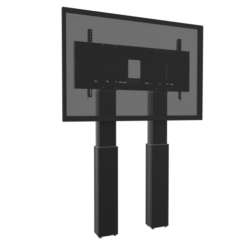 Produkt Bild Elektrisch höhenverstellbare Schwerlast XL Monitor Wandhalterung mit 50 cm Hub SCETADWB