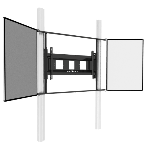 Produkt Bild Wandmontiertes 2 Säulen Pylonensystem für Monitore von 65-86