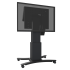 Produkt Bild Elektrisch höhenverstellbarer & neigbarer TV Rollwagen, mobiler Monitorständer, 50 cm Hub SCETTACM25BK