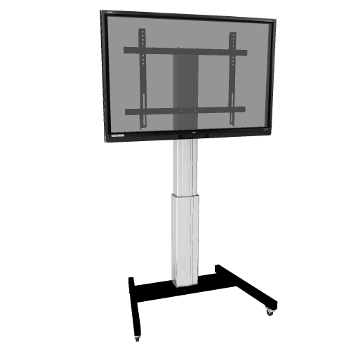 Produkt Bild Elektrisch höhenverstellbarer Rollständer und mobile Halterung, Lite Serie mit 50 cm Hub SCETAVLI
