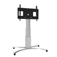 Produktbild Elektrisch höhenverstellbarer TV Rollwagen, mobiler Monitorständer, 70 cm Hub SCETAC3535