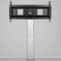 Produkt Bild Elektrisch höhenverstellbare XL Monitor Wandhalterung, 50 cm Hub, inkl. Kollisionsschutz SCEXLWK