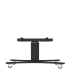 Produkt Bild Elektrisch höhenverstellbarer & neigbarer TV Rollwagen, mobiler Monitorständer, 28 cm Hub SCETTACLB