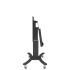Produkt Bild Elektrisch höhenverstellbarer & neigbarer TV Rollwagen, mobiler Monitorständer, 28 cm Hub SCETTACLB