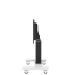 Produkt Bild Elektrisch höhenverstellbarer XL TV Rollständer, mobiler Monitorständer, 50 cm Hub SCEXLB