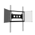 Produkt Bild Wandmontiertes 2 Säulen Pylonensystem für Monitore von 65-86