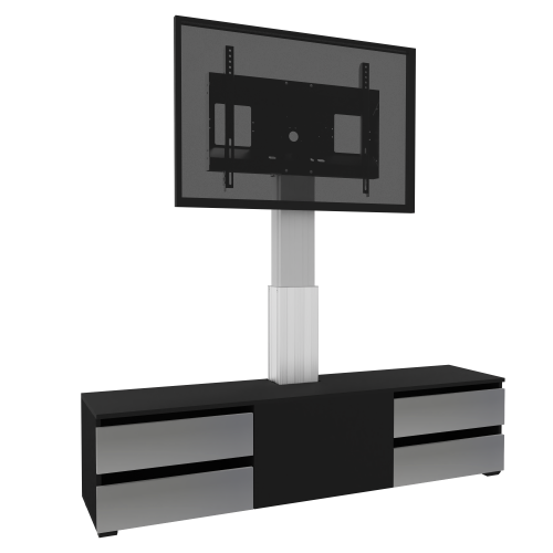 Product image TV cabinet – TV stand with mount, electrically height adjustable monitor stand SBTV4S