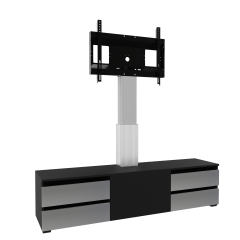 Productimage TV cabinet – TV stand with mount, electrically height adjustable monitor stand