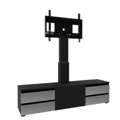 Productimage TV cabinet – TV stand with mount, electrically height adjustable monitor stand