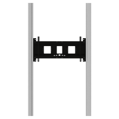 Productimage Wall mounted 2 pylon sliding system for displays from 65-86"