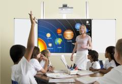 Product image Whiteboard deluxe 130 board for different pen-operated projectors PYHI2013WWO
