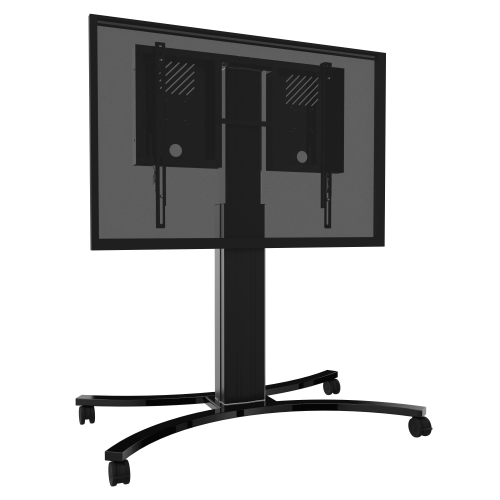 Product image Height adjustable mobile tv and monitor stand, lite series with 50 cm of vertical travel RLI8050CBK