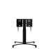 Product image Height adjustable mobile tv and monitor stand, lite series with 50 cm of vertical travel RLI8050CBK