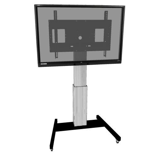 Product image Motorized mobile flat screen tv cart, 50 cm of vertical travel SCETAV
