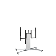 Productimage Motorized mobile height and tilt adjustable monitor stand, 28 cm of vertical travel