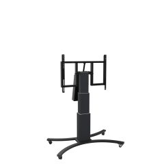 Productimage Motorized mobile height and tilt adjustable monitor stand, 70 cm of vertical travel