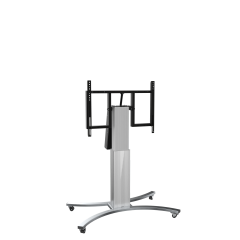 Product image Motorized mobile height and tilt adjustable monitor stand, 50 cm of vertical travel SCETTAC