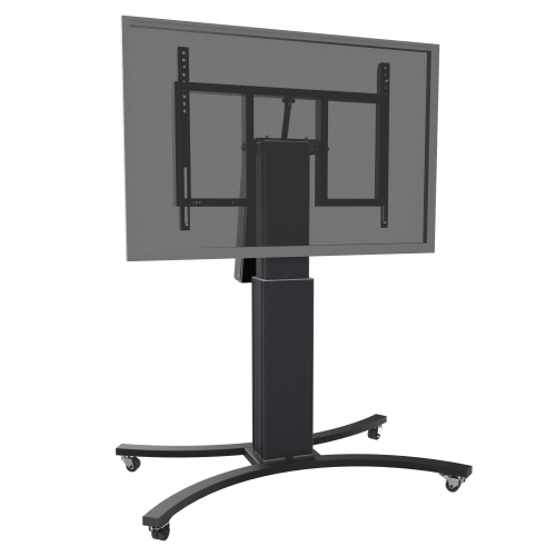 Product image Motorized mobile height and tilt adjustable monitor stand, 50 cm of vertical travel SCETTACB