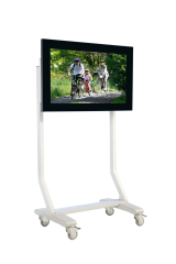 Product image TV cart on wheels, TV rack for TVs up to 70 inches SCS-F