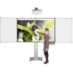 Product image Whiteboard deluxe 130 board for different fingertouch-operated projectors 