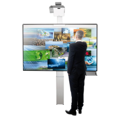 Product image Whiteboard deluxe 130 board for different finger-operated projectors 