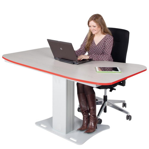 Product image Electric height adjustable desk, standing desk, 42 cm vertical travel CCET01-72