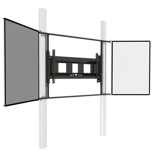 Product image Wall mounted 2 pylon system for displays from 65-86