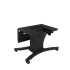 Product image Motorized mobile height and tilt adjustable monitor stand, 50 cm of vertical travel SCETTACM25BK
