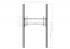 Product image Wall mounted 2 pylon sliding system for displays from 65-86