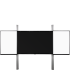 Product image Rail 2.0 - electrically height-adjustable interactive board, monitor wall mount PYETVBWW2RN6