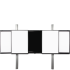 Product image Rail 2.0 - electrically height-adjustable interactive board, monitor wall mount PYETVBWW2RN6