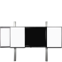 Product image Rail 2.0 - electrically height-adjustable interactive board, monitor wall mount PYETVBWW2RN6