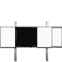 Product image Rail 2.0 - electrically height-adjustable interactive board, monitor wall mount PYETVBWW2RN6