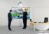 Product image Whiteboard deluxe 130 board for different finger-operated projectors 