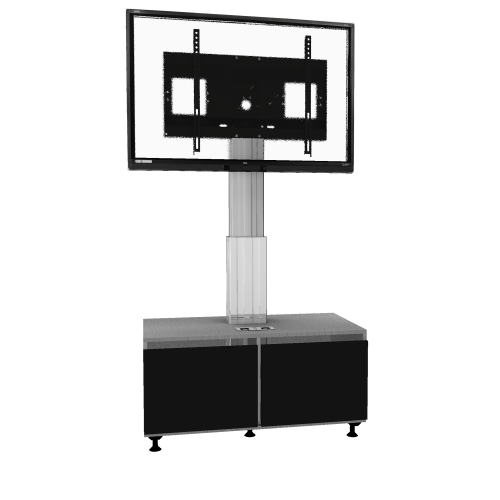 Product image Mobile TV cabinet with electrically height adjustment 