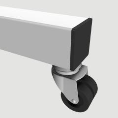 Detail image Double-castor mobile stand SCETTIHEBO