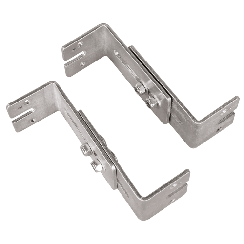 Product image 2 galvanized adjustable wall mounting brackets CCE70WZ
