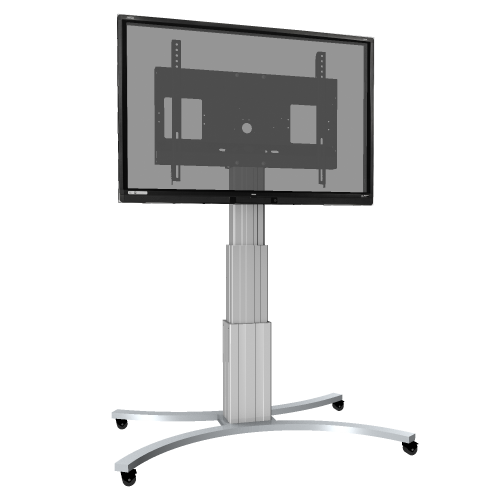 Product image Motorized mobile flat screen tv cart, 70 cm of vertical travel SCETAC3535