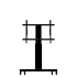 Product image Mobile motorized height adjustable monitor and TV cart, lite series with 50 cm of vertical travel SCETAVLIB