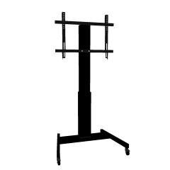 Product image Mobile motorized height adjustable monitor and TV cart, lite series with 50 cm of vertical travel SCETAVLIB