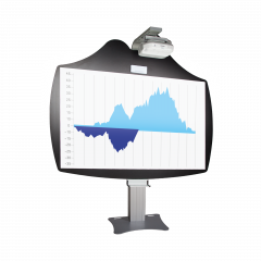Product image Whiteboard in Cloudboard design for different projectors 