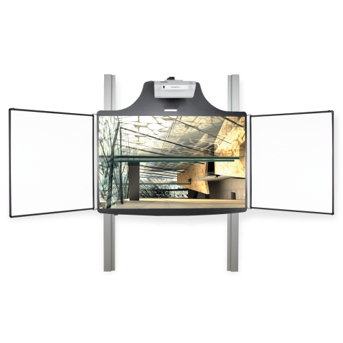 Product image Whiteboard in Cloudboard design with side wings for different projectors 
