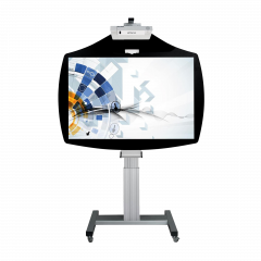 Product image Mobile whiteboard in Cloudboard design for different projectors 